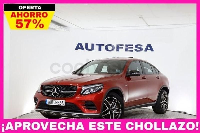 Usado Mercedes GLC43 AMG 367 CV (269 kW) 2019 Rojo Coupe
