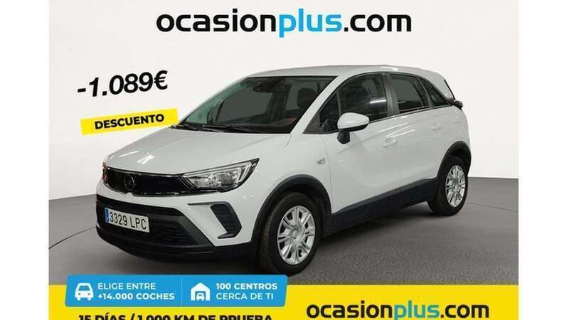 Blanco Usado 2021 Opel Crossland S SUV | 10.891 € (Super precio) - Imagen 1/4