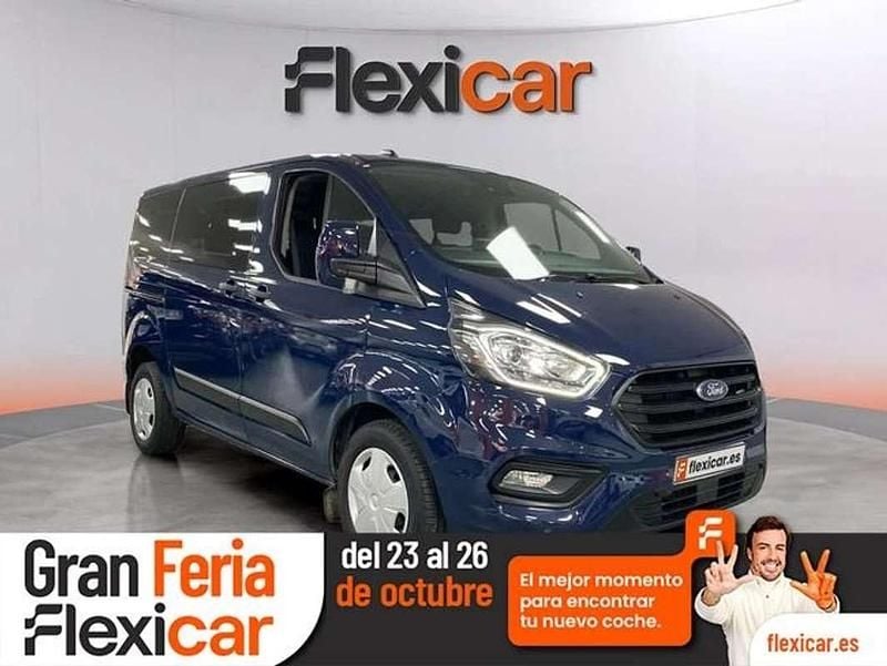 Azul Usado 2023 Ford Tourneo Custom Trend Monovolumen | 29.490 € (Super precio) - Imagen 1/4