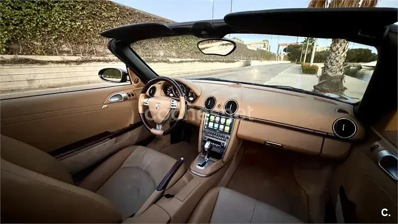 Usado Porsche Boxster 245 CV (180 kW) 2008 Gris / plata Descapotable