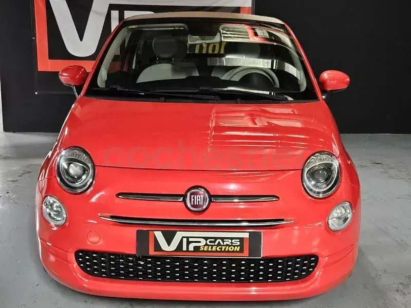 Usado Fiat 500C S 105 CV (77 kW) 2018 Rojo Descapotable