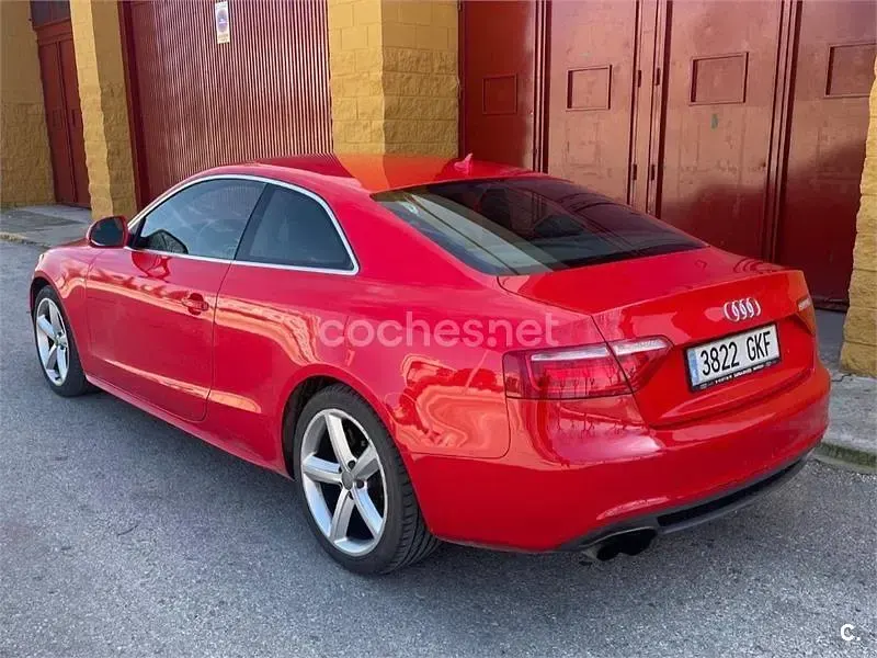 Usado Audi A5 180 CV (132 kW) 2008 Rojo Coupe