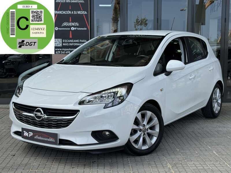 Blanco Usado 2018 Opel Corsa Selective Utilitario | 9990 € (Precio justo) - Imagen 1/4