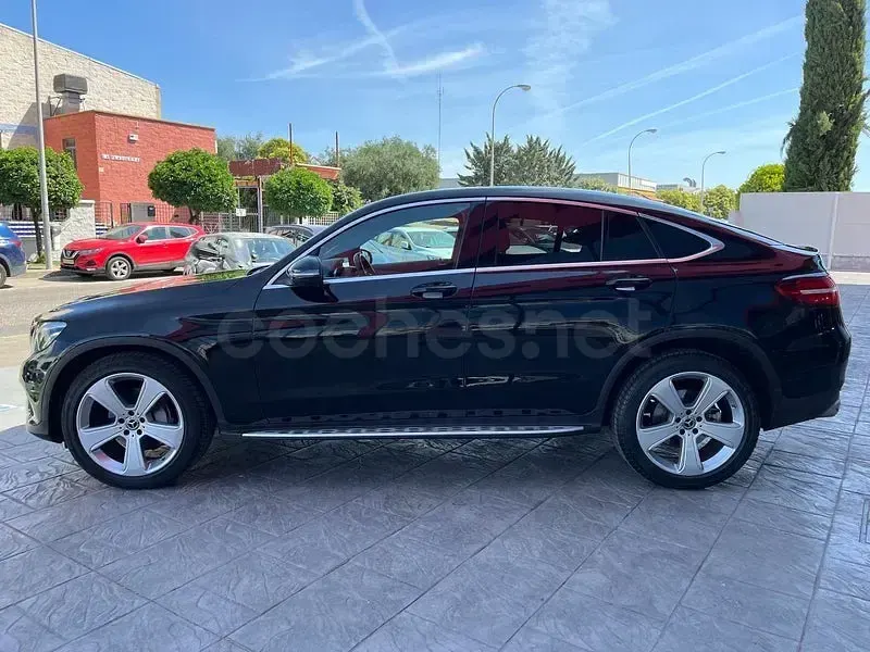 Usado Mercedes GLC250 204 CV (150 kW) 2018 Negro Coupe