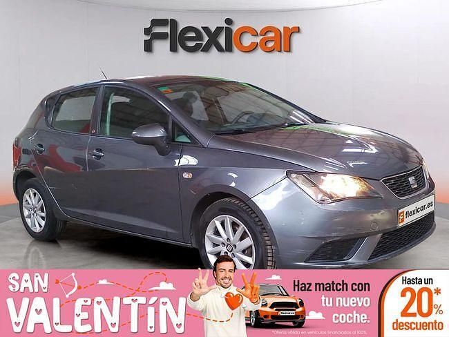 Usado Seat Ibiza Reference 75 CV (55 kW) 2017 Gris Berlina