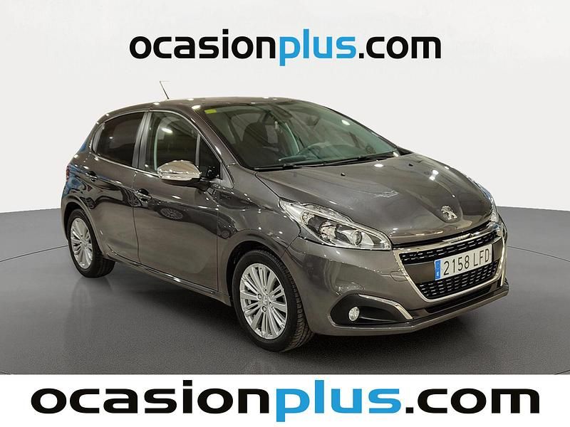 Usado Peugeot 208 Signature Sky 99 CV (72 kW) 2020 Gris Utilitario