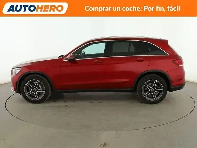Używany Mercedes GLC220 AMG line 194 KM (142 kW) 2020 Czerwony SUV