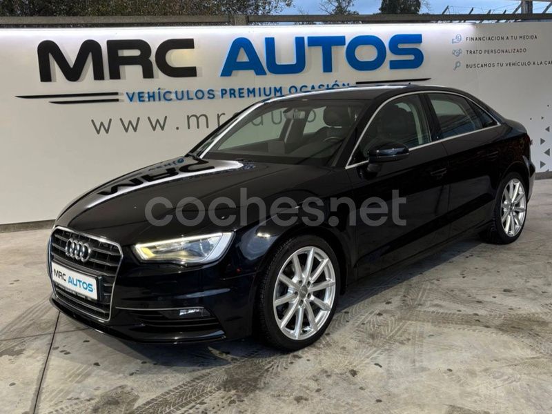 Negro Usado 2015 Audi A3 Advanced Berlina | 17.900 € (Precio justo) - Imagen 1/4