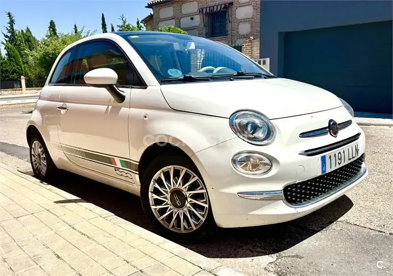 Usado Fiat 500 Lounge 69 CV (50 kW) 2020 Blanco Berlina
