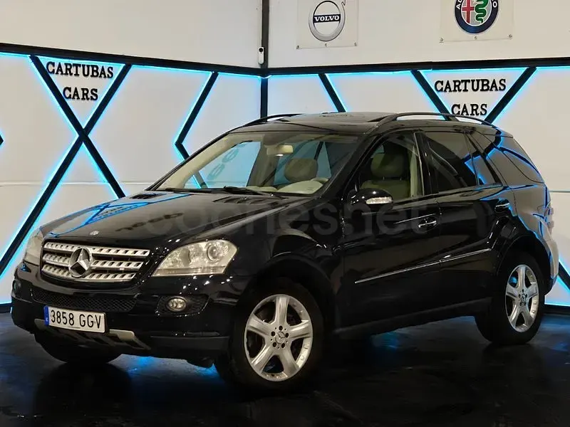 Usado Mercedes ML420 306 CV (225 kW) 2008 Negro SUV