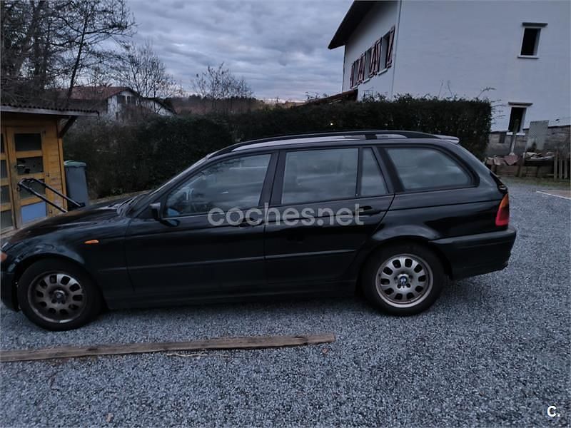 Usado BMW 320 150 CV (110 kW) 2004 Negro Familiar