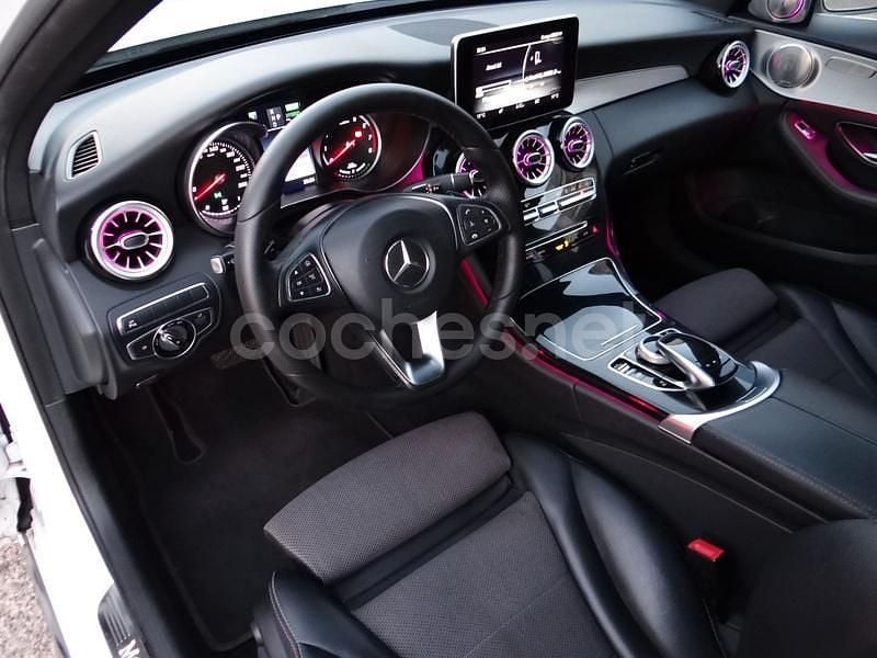 Usado Mercedes C350e 279 CV (205 kW) 2017 Blanco Berlina