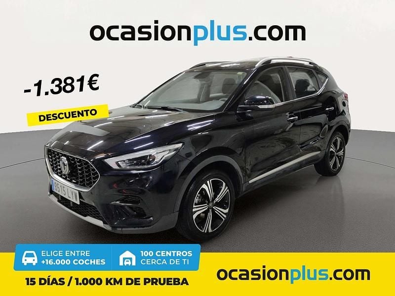 Negro Usado 2022 MG ZS Comfort Recogida | 15.200 € (Precio justo) - Imagen 1/4
