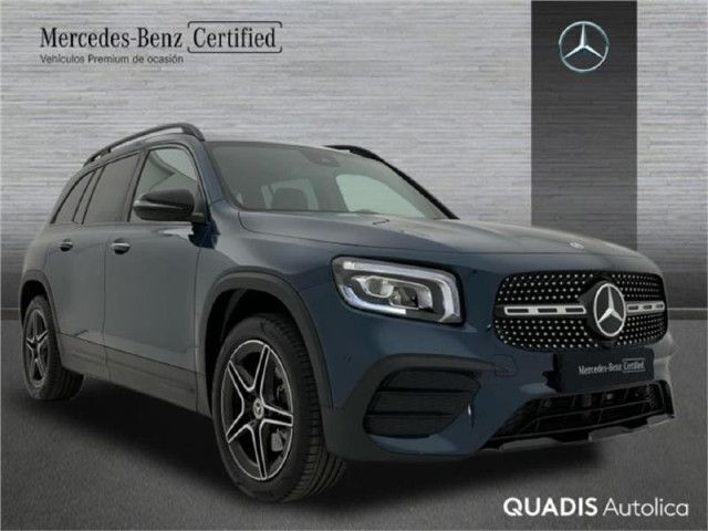 Usado Mercedes GLB200 163 CV (119 kW) 2022 Azul denim SUV