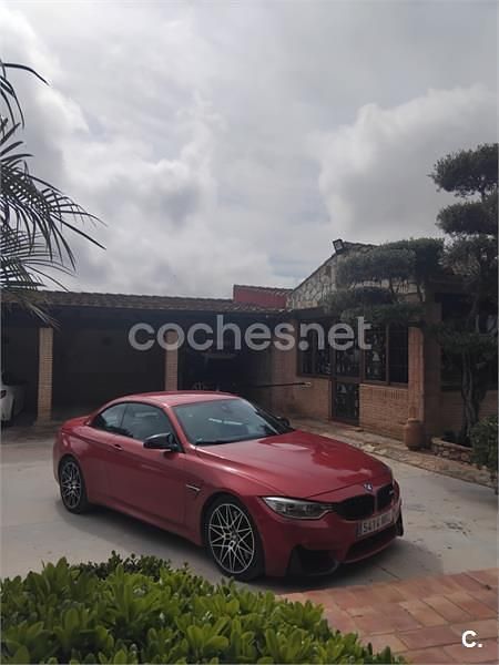Granate Usado 2015 BMW M4 Cabriolet Descapotable | 34.999 € (Precio justo) - Imagen 1/4