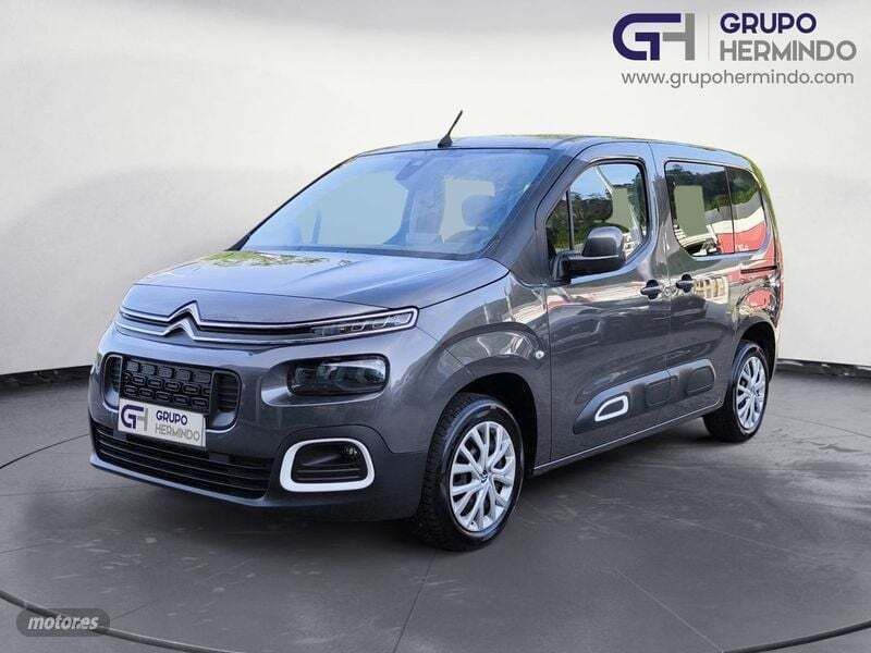 Gris Usado 2021 Citroën Berlingo Feel Monovolumen | 16.500 € (Super precio) - Imagen 1/4