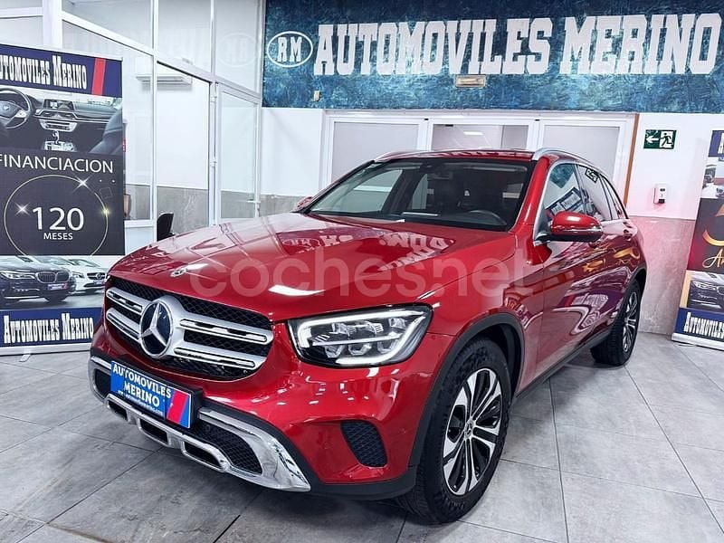 Rojo Usado 2021 Mercedes GLC200 SUV | 39.900 € (Un poco caro) - Imagen 1/4