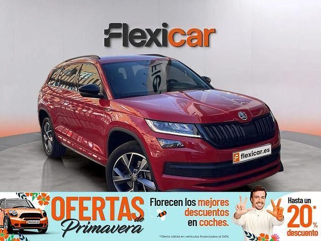 Usado Skoda Kodiaq 150 CV (110 kW) 2019 Rojo SUV