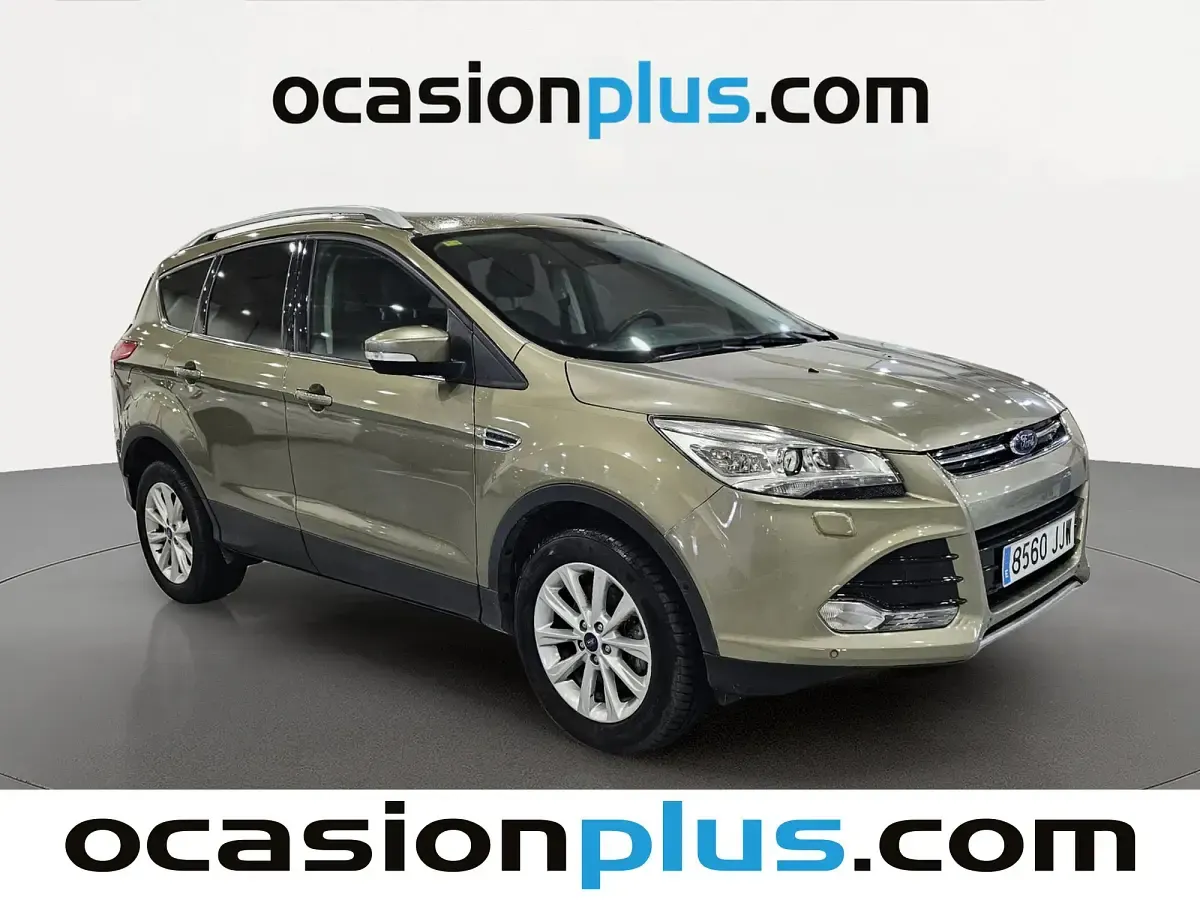 Usado Ford Kuga Titanium 150 CV (110 kW) 2015 Verde SUV