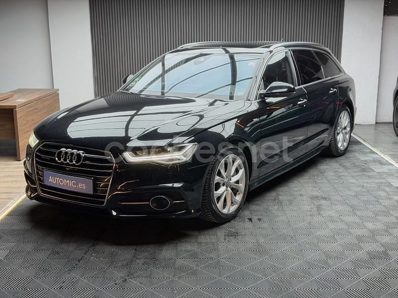 Negro Usado 2015 Audi A6 S-Line Familiar | 19.500 € (Precio justo) - Imagen 1/4