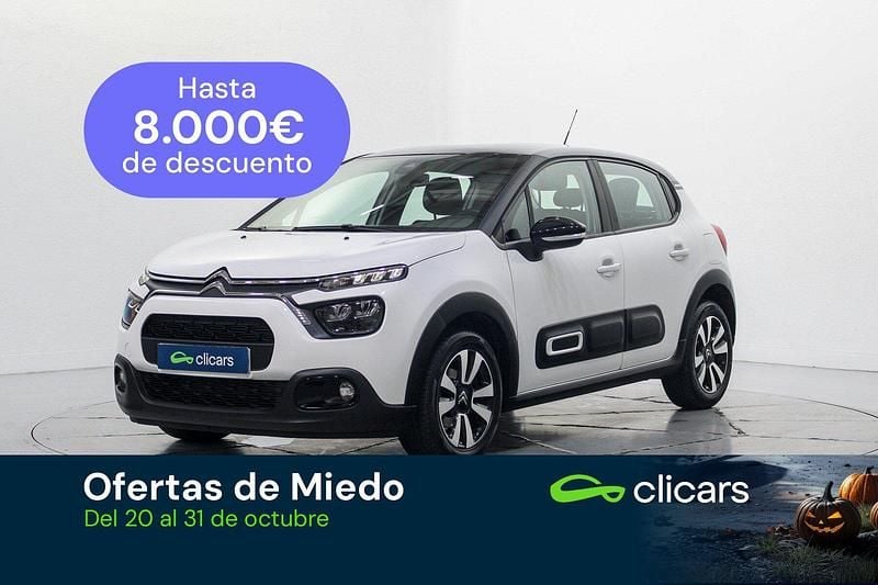 Blanco Usado 2021 Citroën C3 Feel Utilitario | 11.790 € (Precio justo) - Imagen 1/4