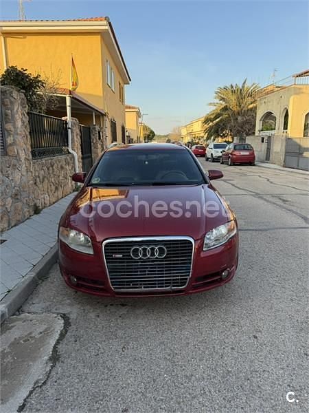 Usado Audi A4 140 CV (102 kW) 2007 Rojo Familiar