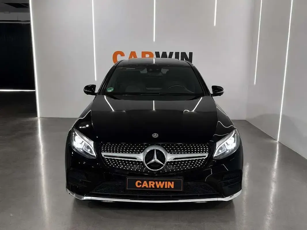 Usado Mercedes GLC220 170 CV (125 kW) 2017 Negro SUV