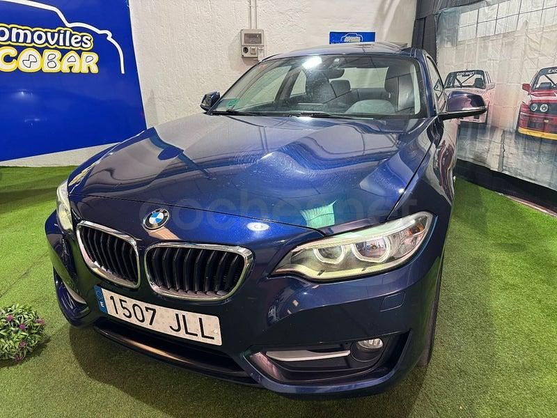 Usado BMW 218 Sport Line 150 CV (110 kW) 2016 Azul Coupe