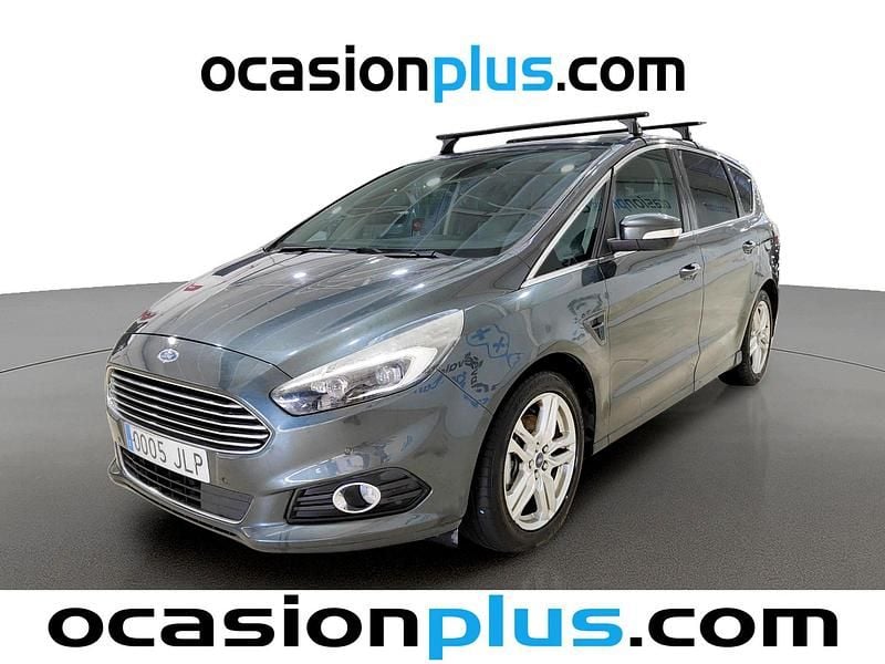 Verde Usado 2016 Ford S-MAX Titanium Monovolumen | 12.778 € (Precio justo) - Imagen 1/4