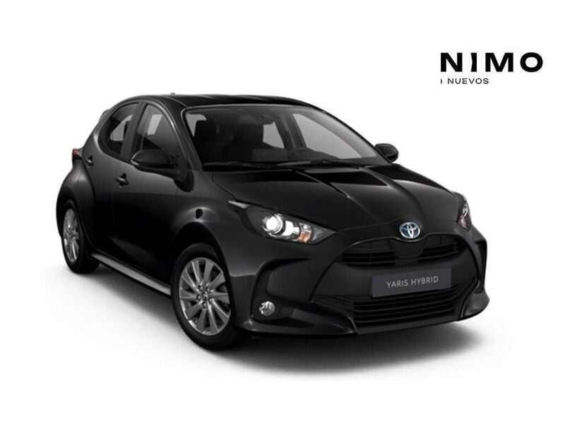 Negro Nuevo 2024 Toyota Yaris Hybrid Active Berlina | 22.175 € (Precio justo) - Imagen 1/4