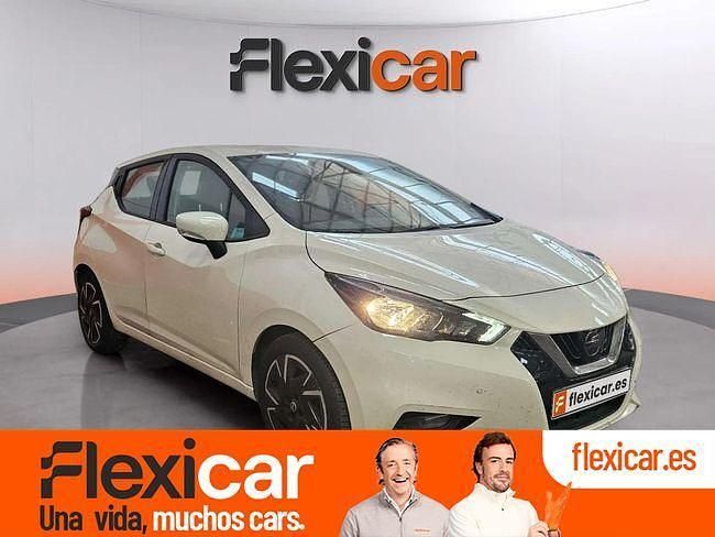 Beige Usado 2021 Nissan Micra Acenta Berlina | 10.990 € (Buen precio) - Imagen 1/4