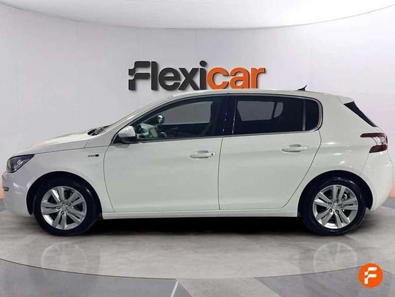 Usado Peugeot 308 Style 131 CV (96 kW) 2016 Azul Utilitario