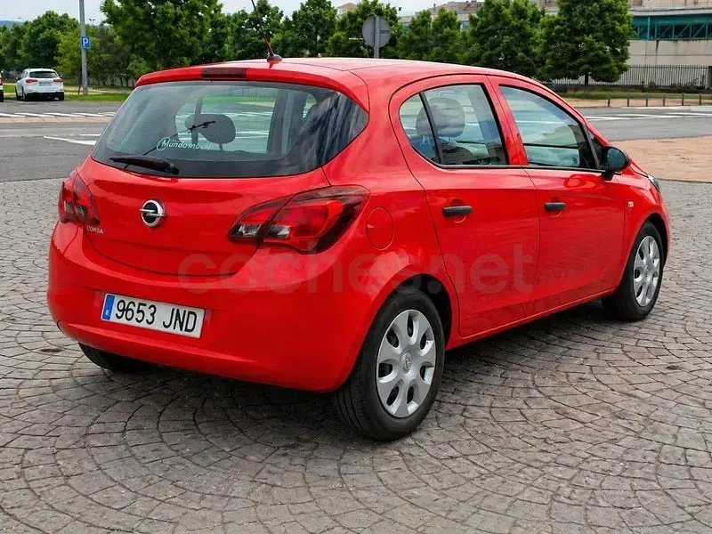 Usado Opel Corsa Excellence 90 HP (66 kW) 2016 Vermelho Citadino