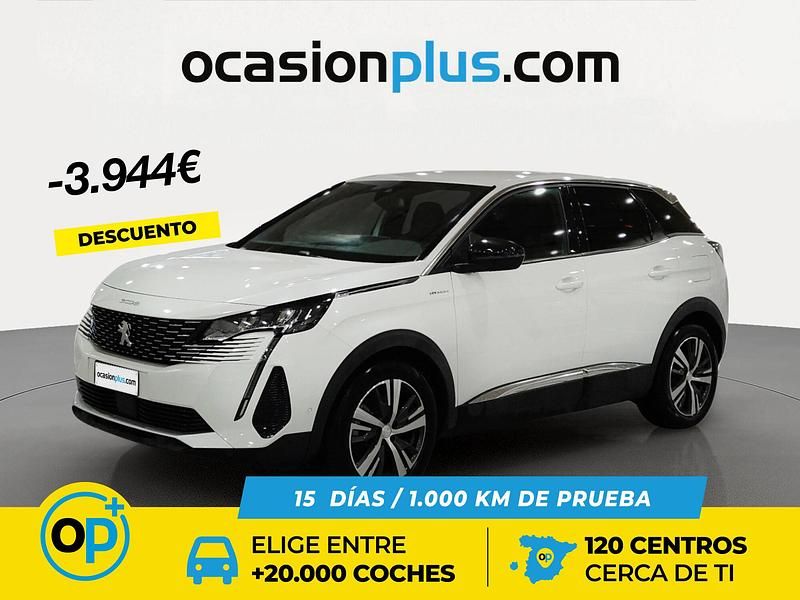 Blanco Usado 2023 Peugeot 3008 Allure SUV | 21.950 € (Precio justo) - Imagen 1/4