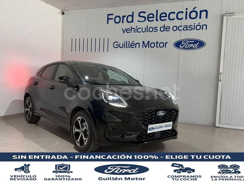 Negro Usado 2025 Ford Puma ST-Line SUV | 25.499 € (Un poco caro) - Imagen 1/4