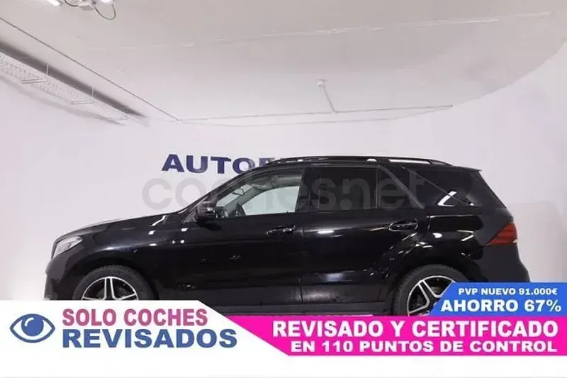 Usado Mercedes GLE500 442 CV (325 kW) 2016 Negro SUV