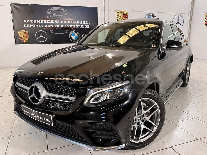 Negro Usado 2018 Mercedes GLC220 Coupe | 31.900 € (Buen precio) - Imagen 1/4