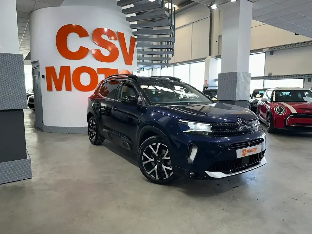 Usado Citroën C5 Aircross 226 CV (166 kW) 2023 Azul SUV