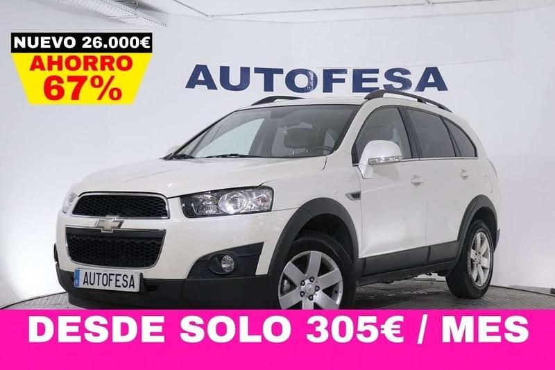 Blanco Usado 2013 Chevrolet Captiva SUV | 8650 € (Precio justo) - Imagen 1/4