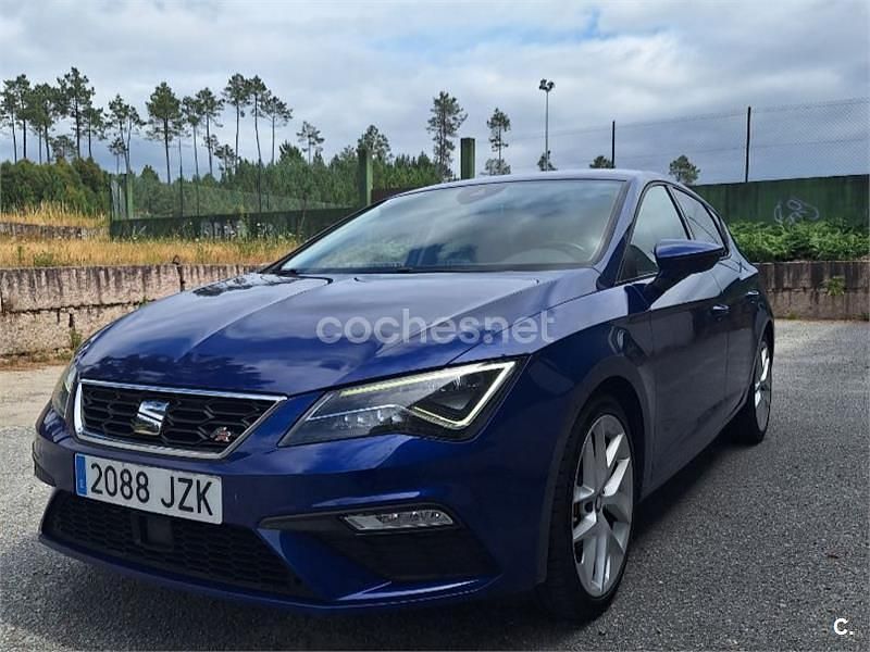 Azul Usado 2017 Seat Leon FR Berlina | 17.500 € (Un poco caro) - Imagen 1/4