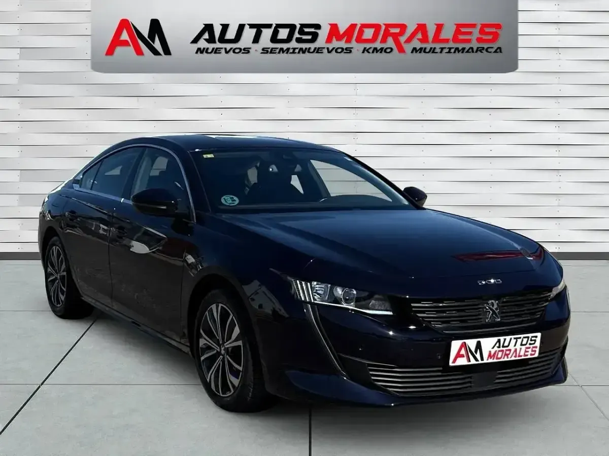 Käytetty Peugeot 508 Allure 130 HP (95 kW) 2020 Sininen Sedan