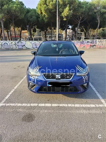 Azul Usado 2020 Seat Ibiza FR Berlina | 13.000 € (Precio justo) - Imagen 1/4