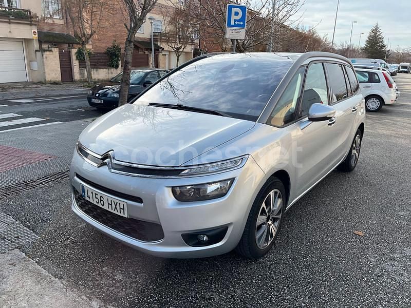 Usado Citroën Grand C4 Picasso Intensive 115 CV (84 kW) 2014 Gris / plata Monovolumen