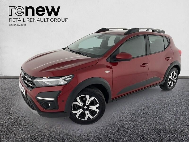 Rouge fusion Usado 2022 Dacia Sandero Comfort Utilitario | 14.290 € (Precio justo) - Imagen 1/4