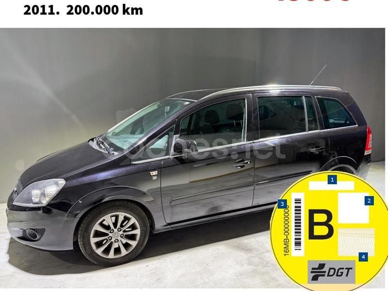 Negro Usado 2011 Opel Zafira Family Monovolumen | 4500 € (Super precio) - Imagen 1/4