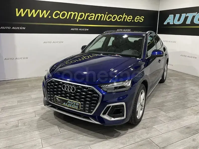 Usado Audi Q5 S-Line 163 CV (119 kW) 2023 Azul SUV