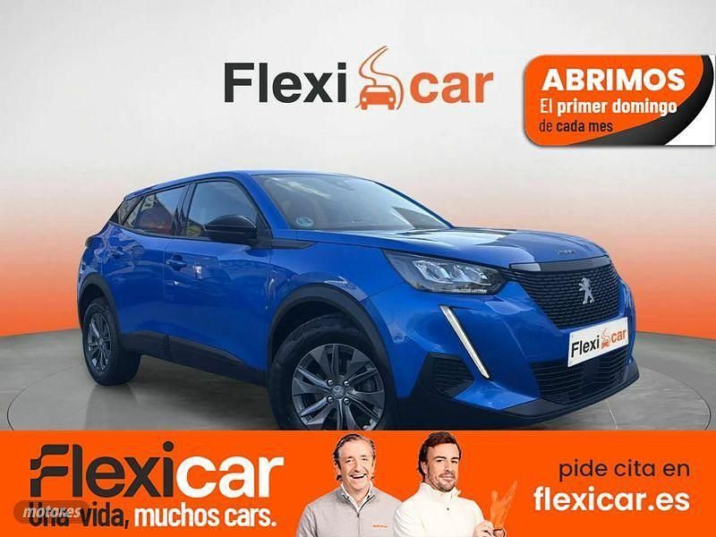 Azul Usado 2022 Peugeot 2008 Active SUV | 16.790 € (Precio justo) - Imagen 1/4