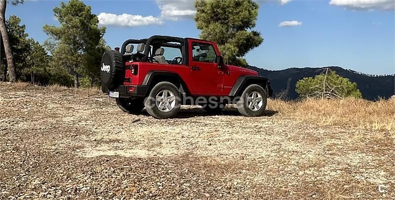 Usado Jeep Wrangler Rubicon 177 CV (130 kW) 2009 Rojo SUV