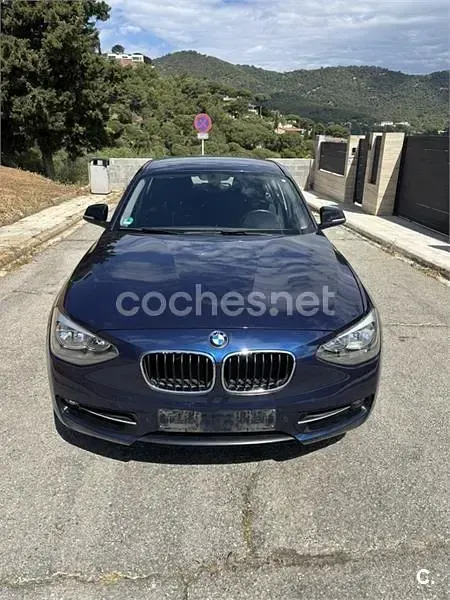 Usado BMW 116 M Sport 136 CV (100 kW) 2012 Azul Utilitario