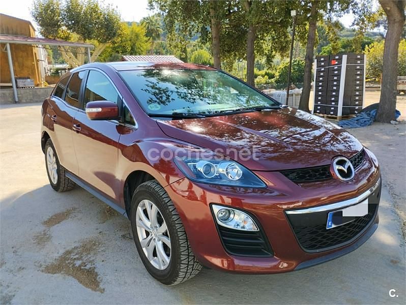 Usado Mazda CX-7 Active 173 CV (127 kW) 2009 Granate SUV